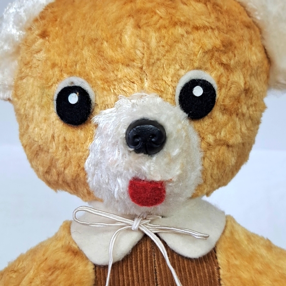 Vintage carnival prize stuffed teddy bear - Picture 2 of 6